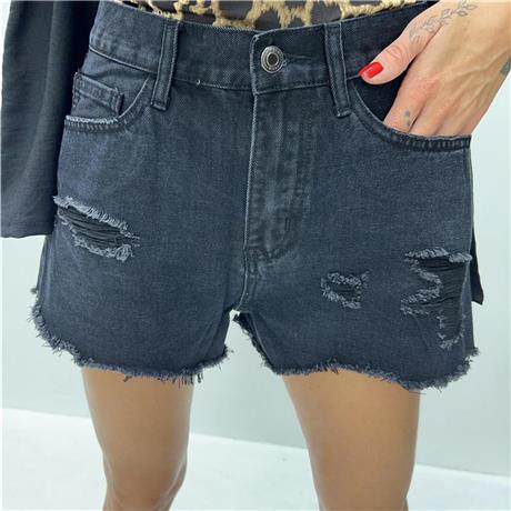 Shorts sgambato sfrangiato DINNER